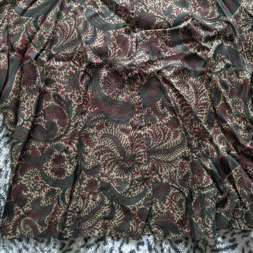 Vintage Paisley Blouse - Picture 3 of 8